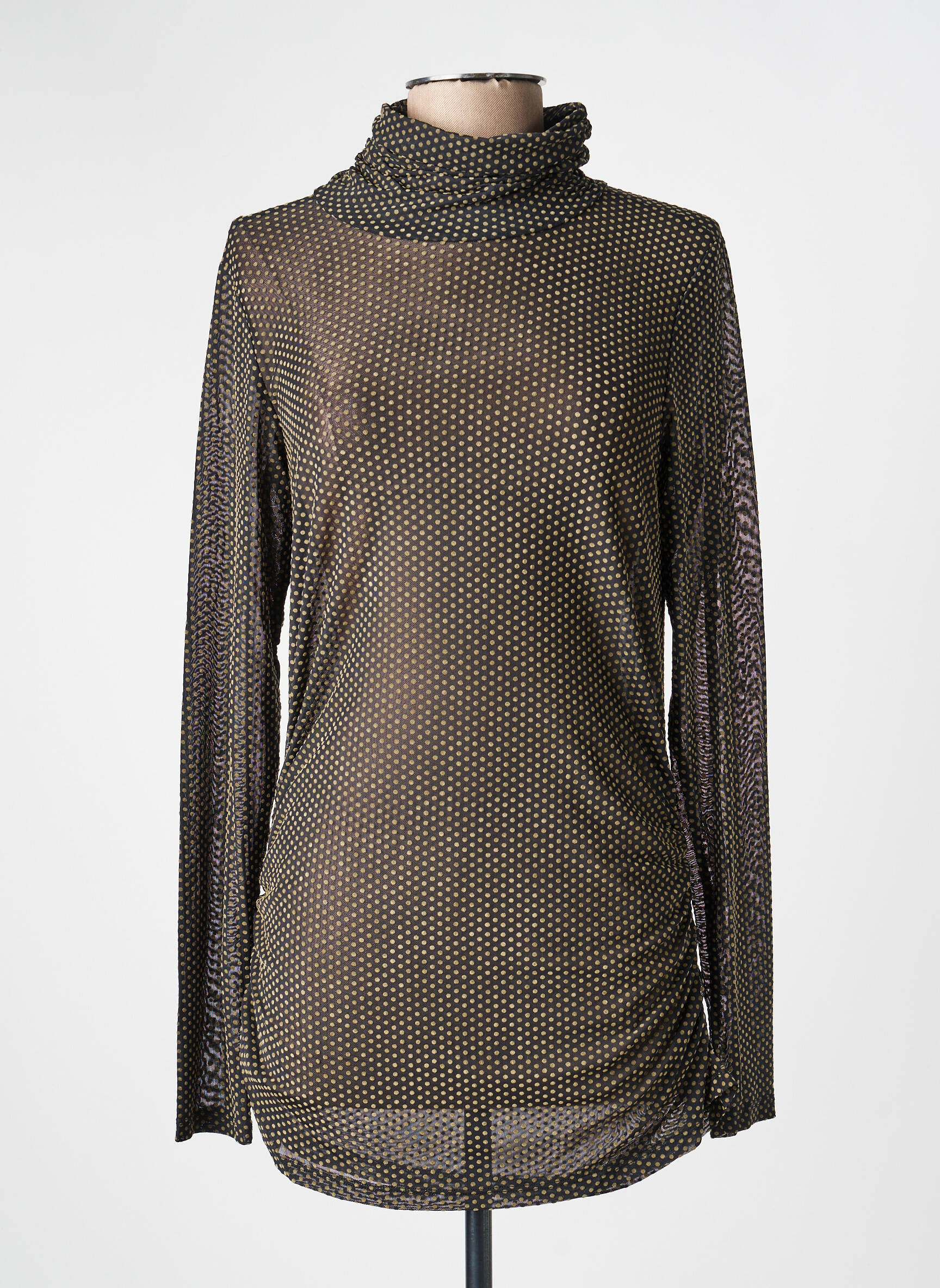 T-shirt manches longues manches longues noir KOZAN femme