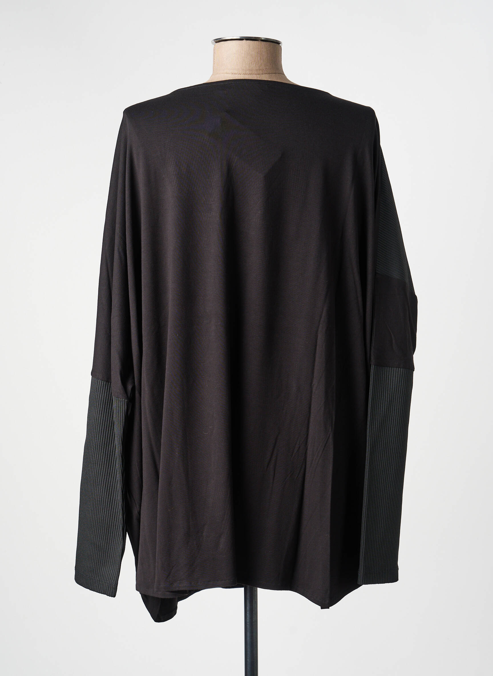 T-shirt manches longues manches longues noir KOZAN femme