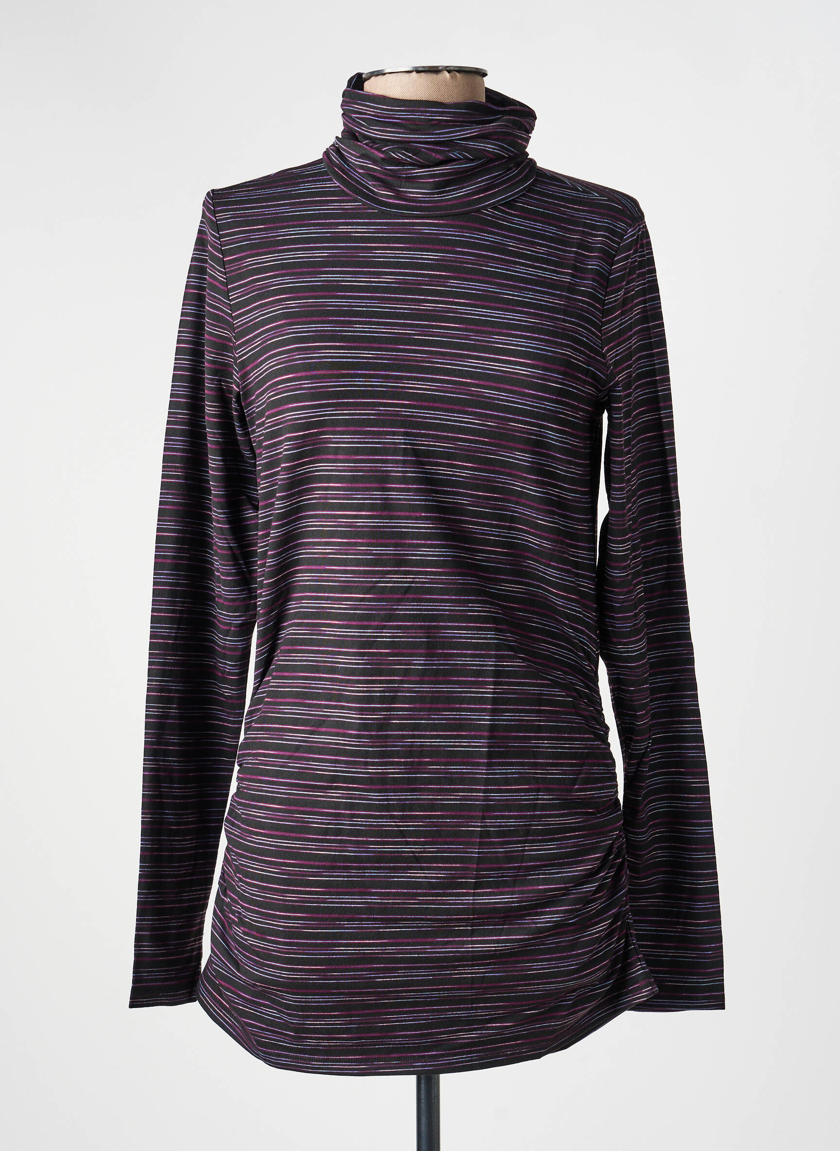 T-shirt manches longues manches longues noir KOZAN femme