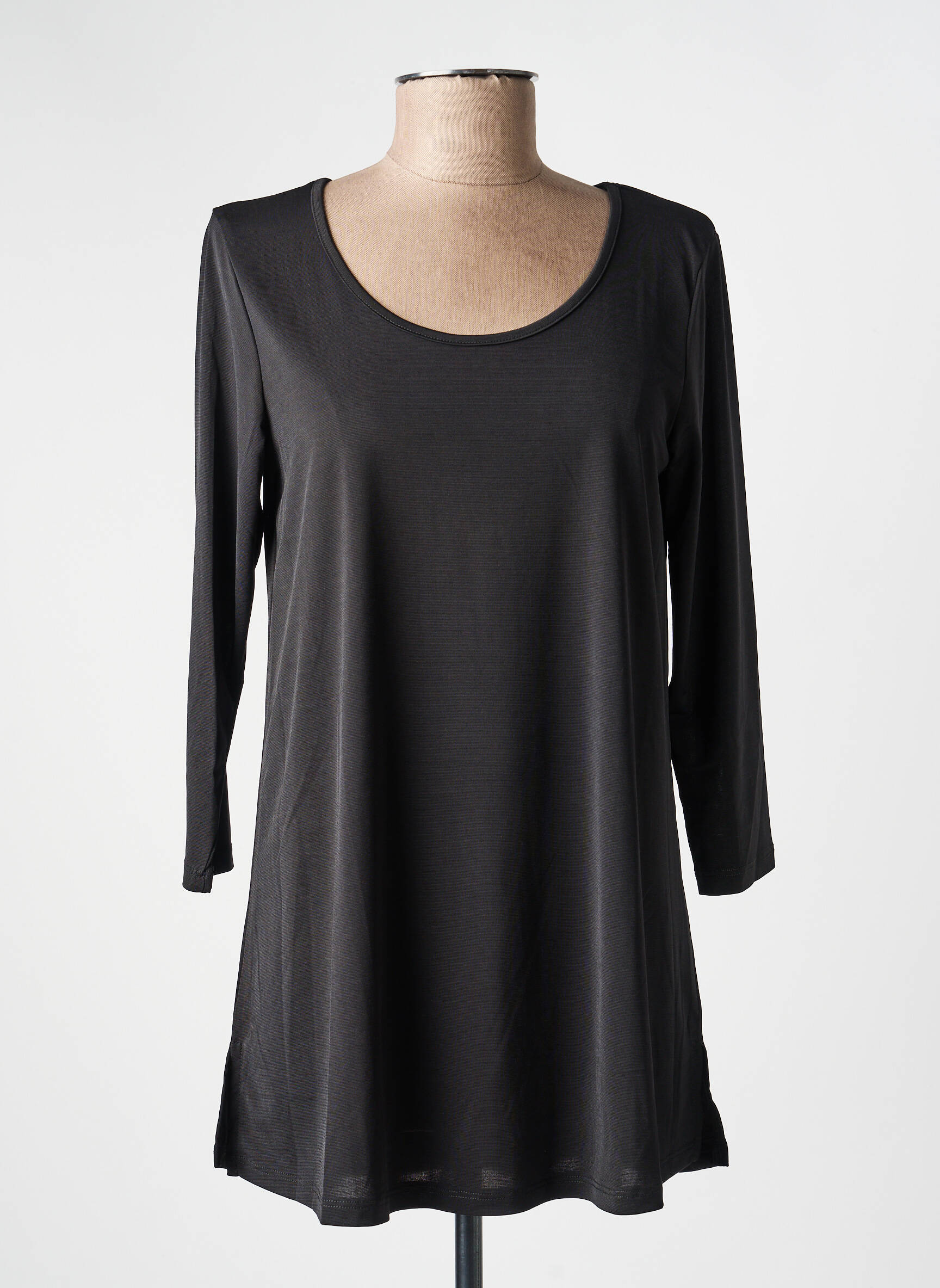 T-shirt manches longues manches longues noir KOZAN femme
