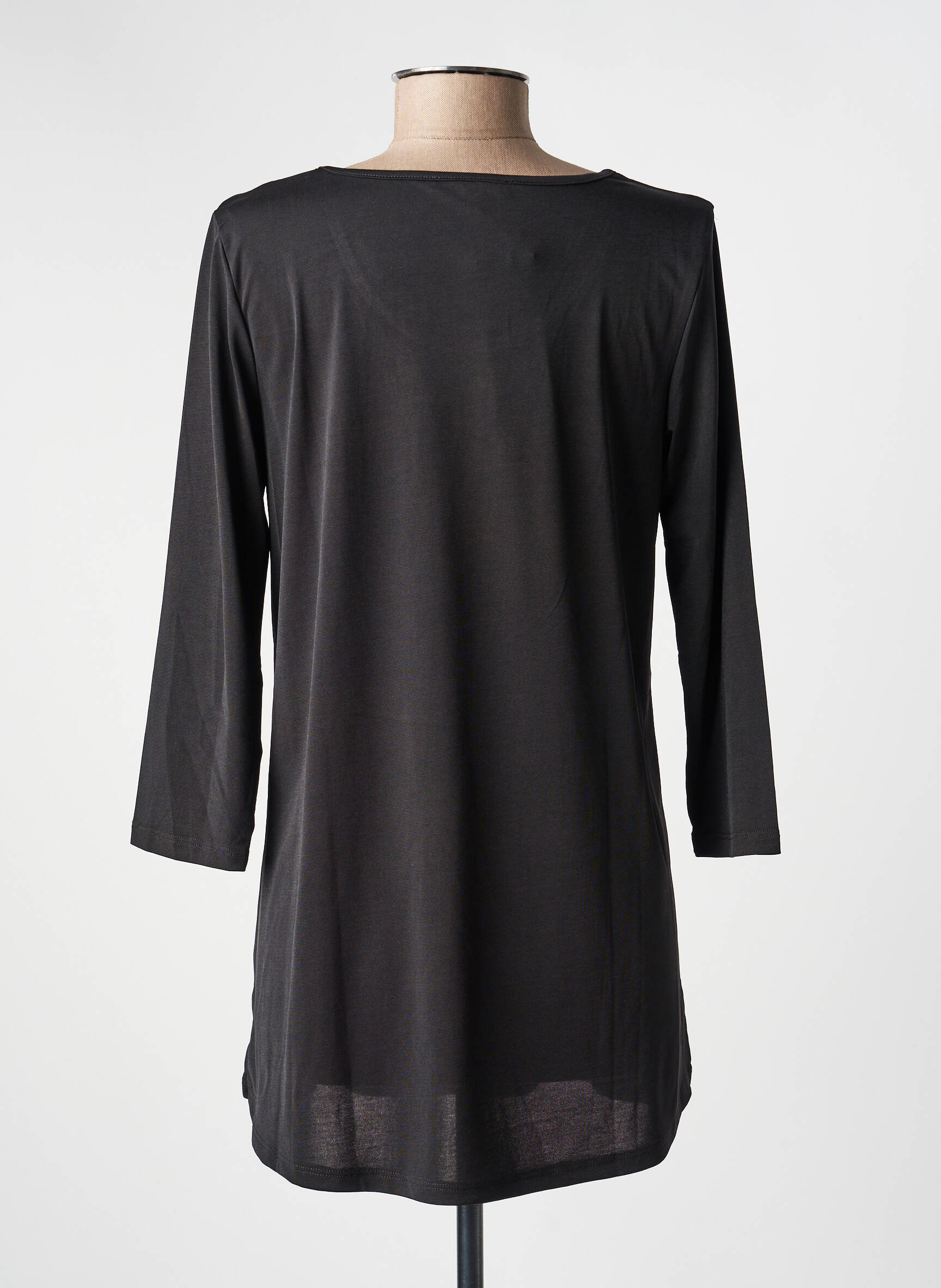 T-shirt manches longues manches longues noir KOZAN femme