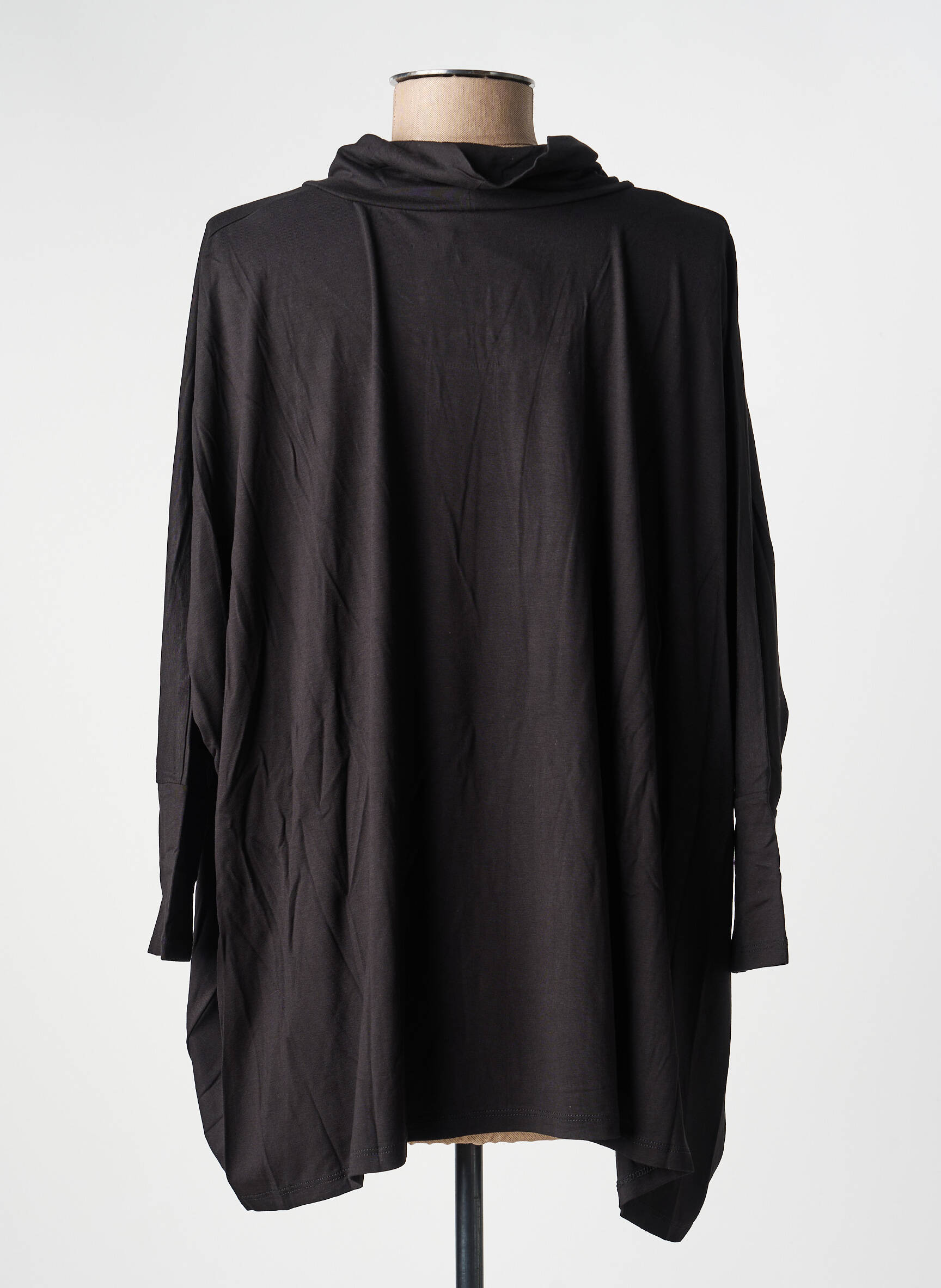 T-shirt manches longues manches longues noir KOZAN femme