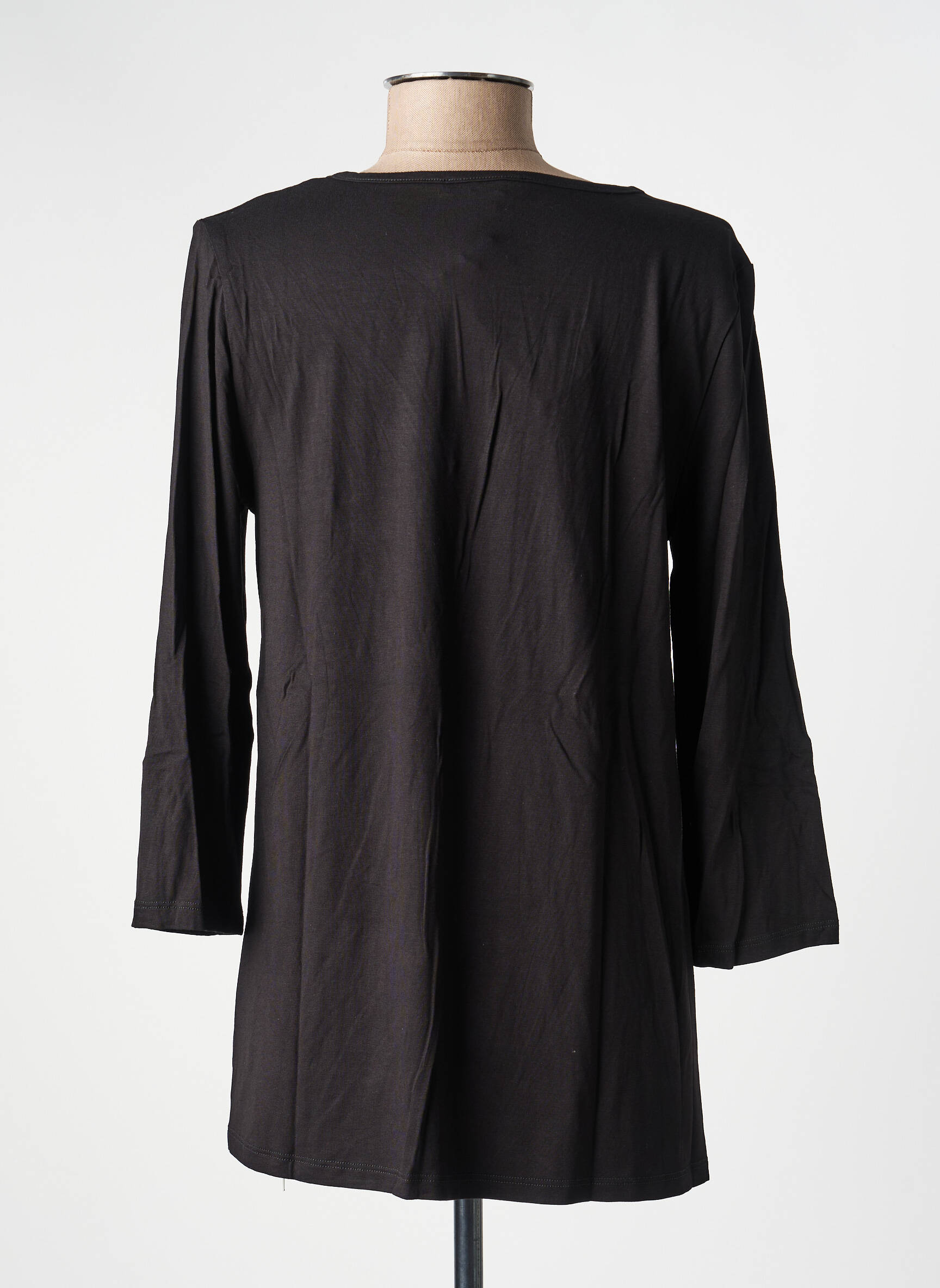T-shirt manches longues manches longues noir KOZAN femme