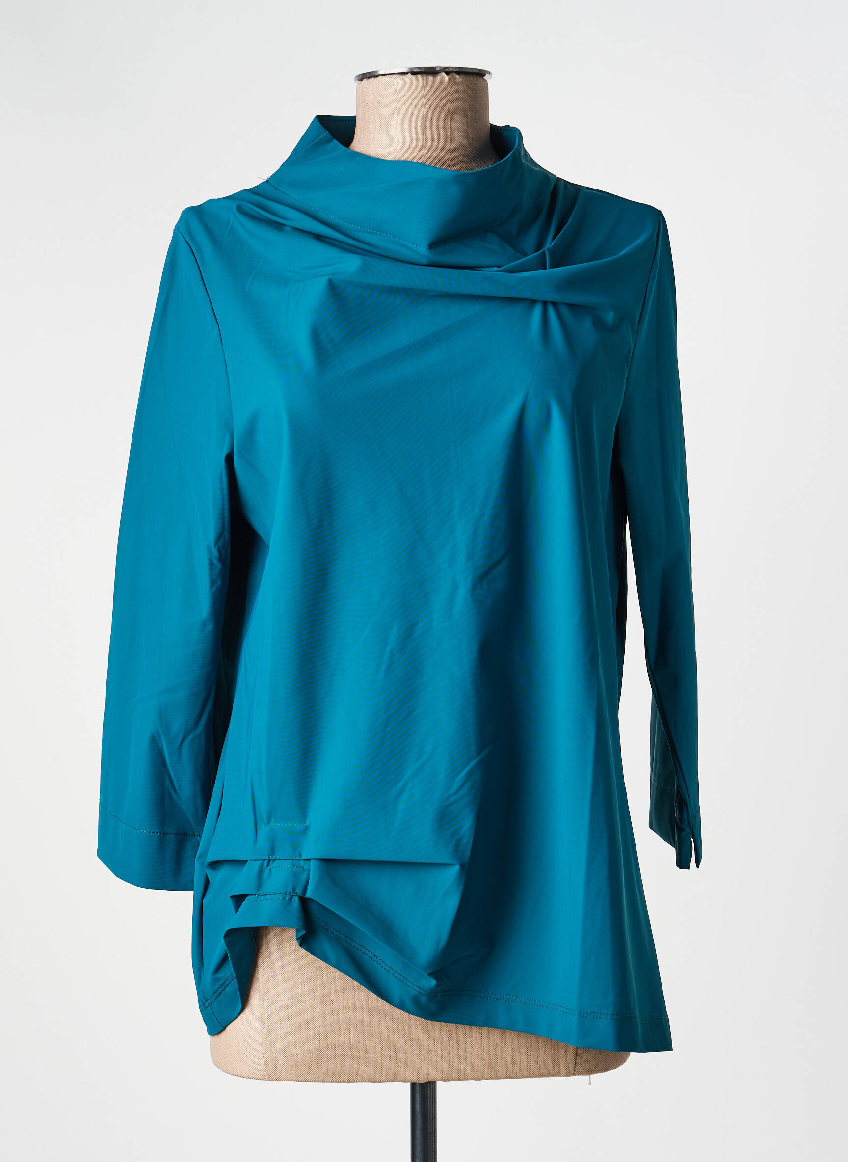 Top manches longues manches longues vert KOZAN femme