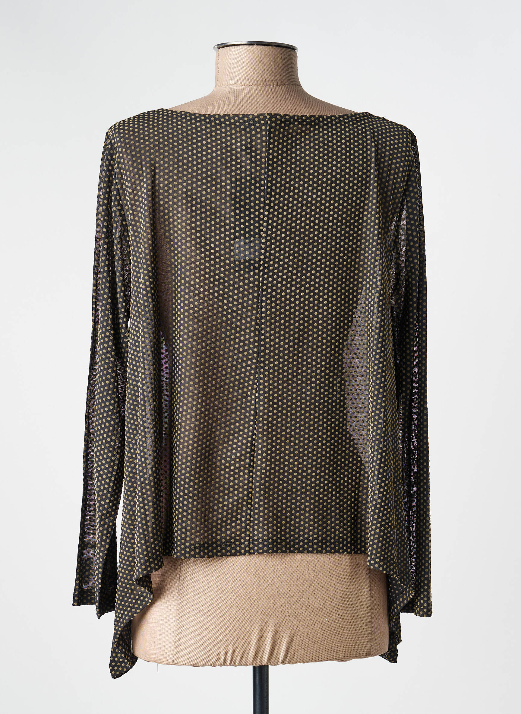 T-shirt manches longues manches longues noir KOZAN femme