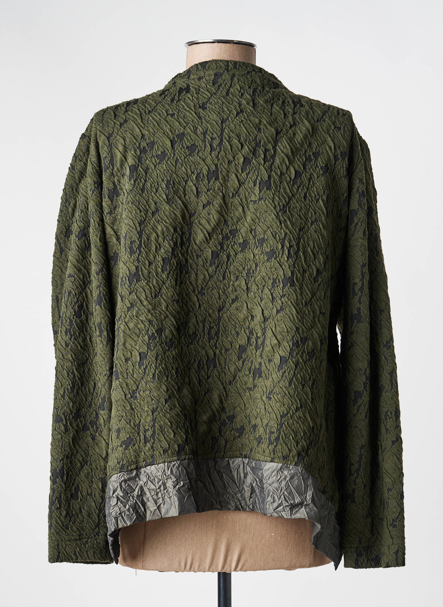 Veste casual coupe cintrée vert GERSHON BRAM femme