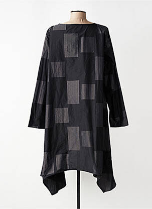 Tunique manches longues col rond noir URBAN BY ALEMBIKA femme
