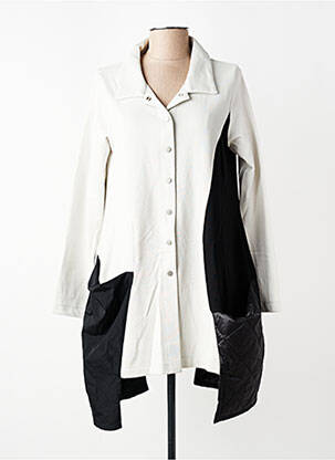 Veste casual poches beige URBAN BY ALEMBIKA femme