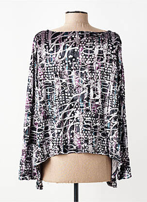 Top manches longues manches longues gris KOZAN femme