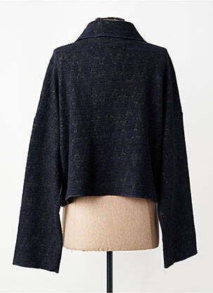 Veste casual poches bleu GERSHON BRAM femme