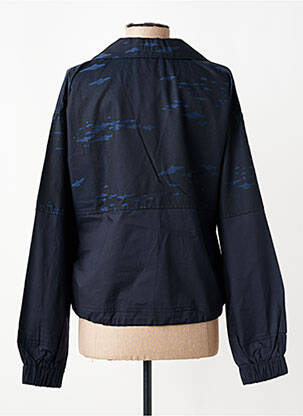 Veste casual col tailleur bleu GERSHON BRAM femme