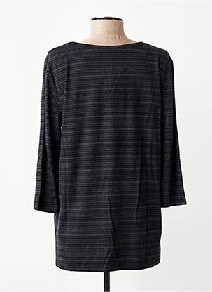T-shirt manches 3/4 manches 3/4 gris KOZAN femme