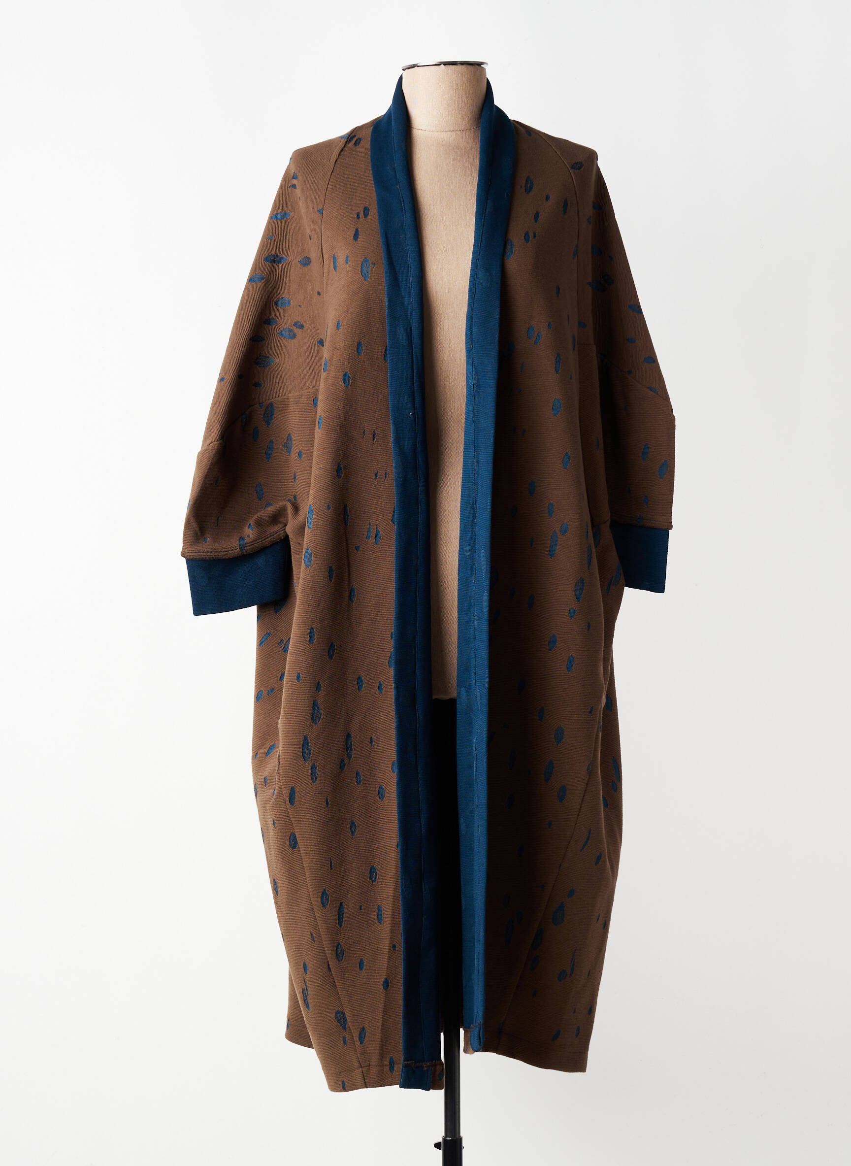 Gilet manches longues manches 3/4 marron GERSHON BRAM femme