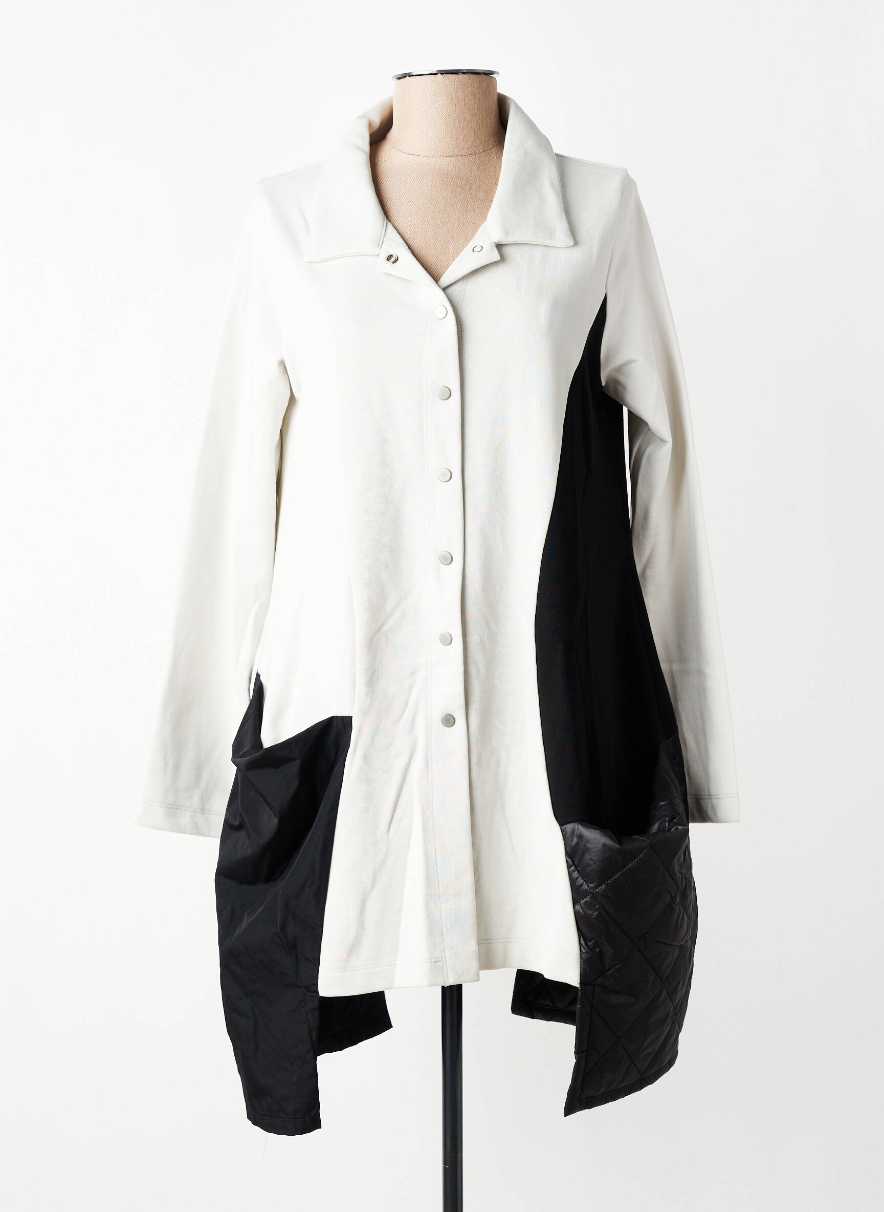 Veste casual poches beige URBAN BY ALEMBIKA femme