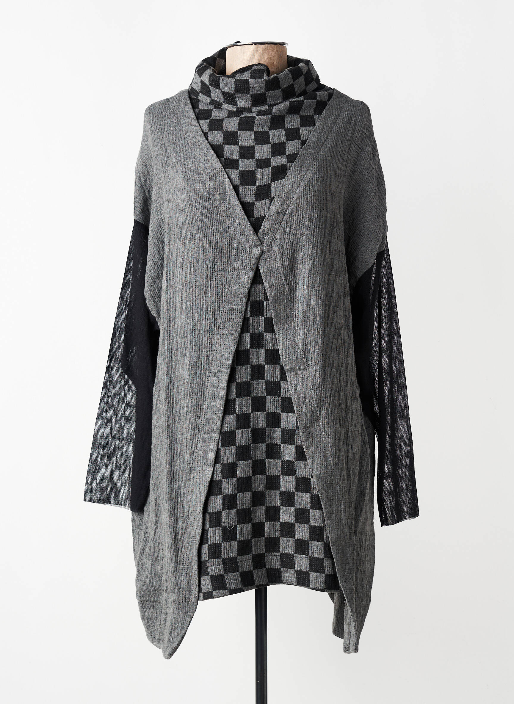 Top manches longues manches longues gris GERSHON BRAM femme