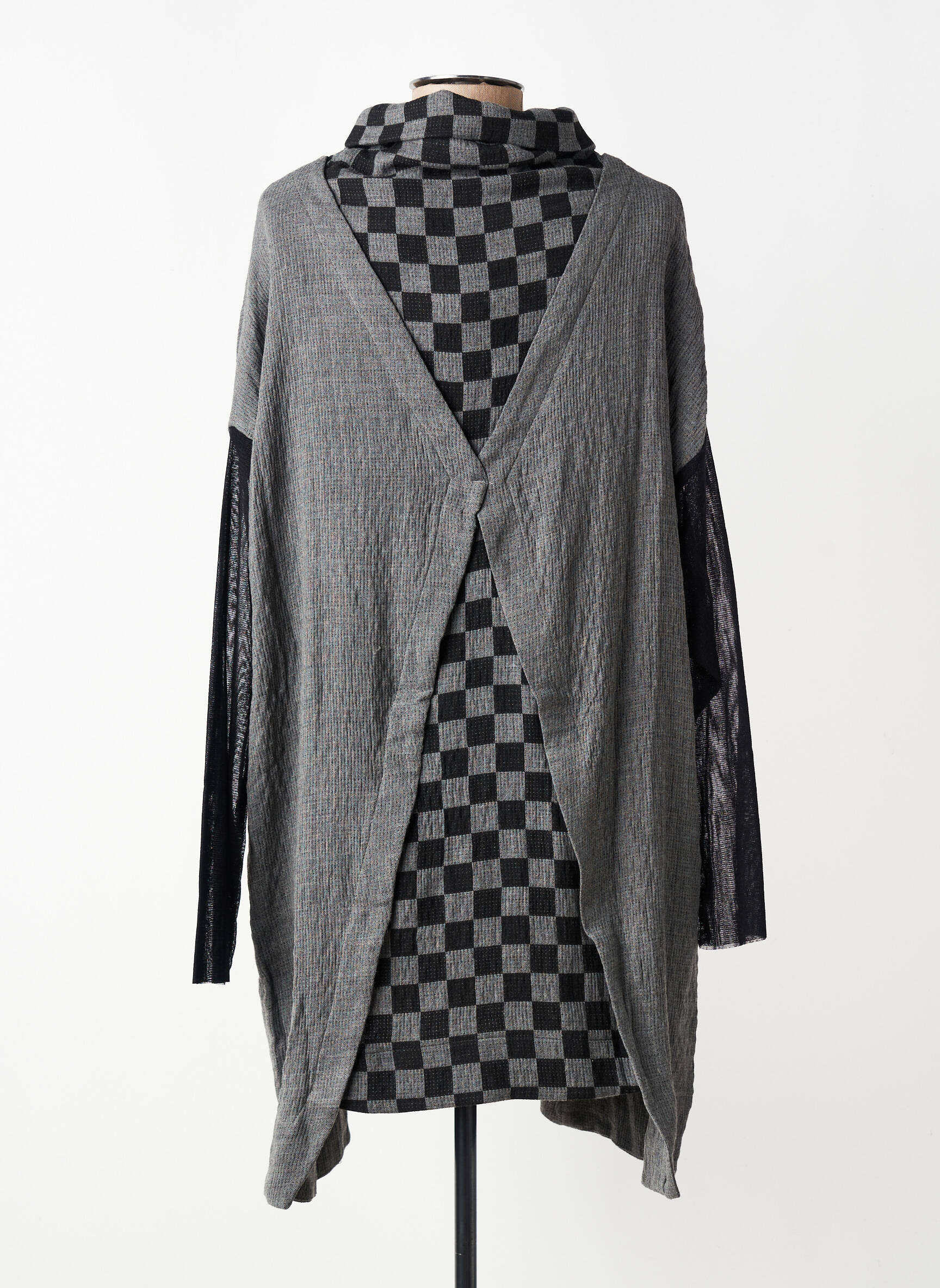 Top manches longues manches longues gris GERSHON BRAM femme