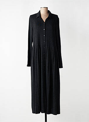 Robe longue manches longues manches longues gris URBAN BY ALEMBIKA femme