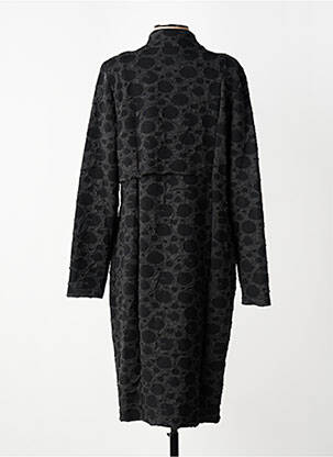 Manteau long coupe cintrée sans capuche gris ELSEWHERE femme