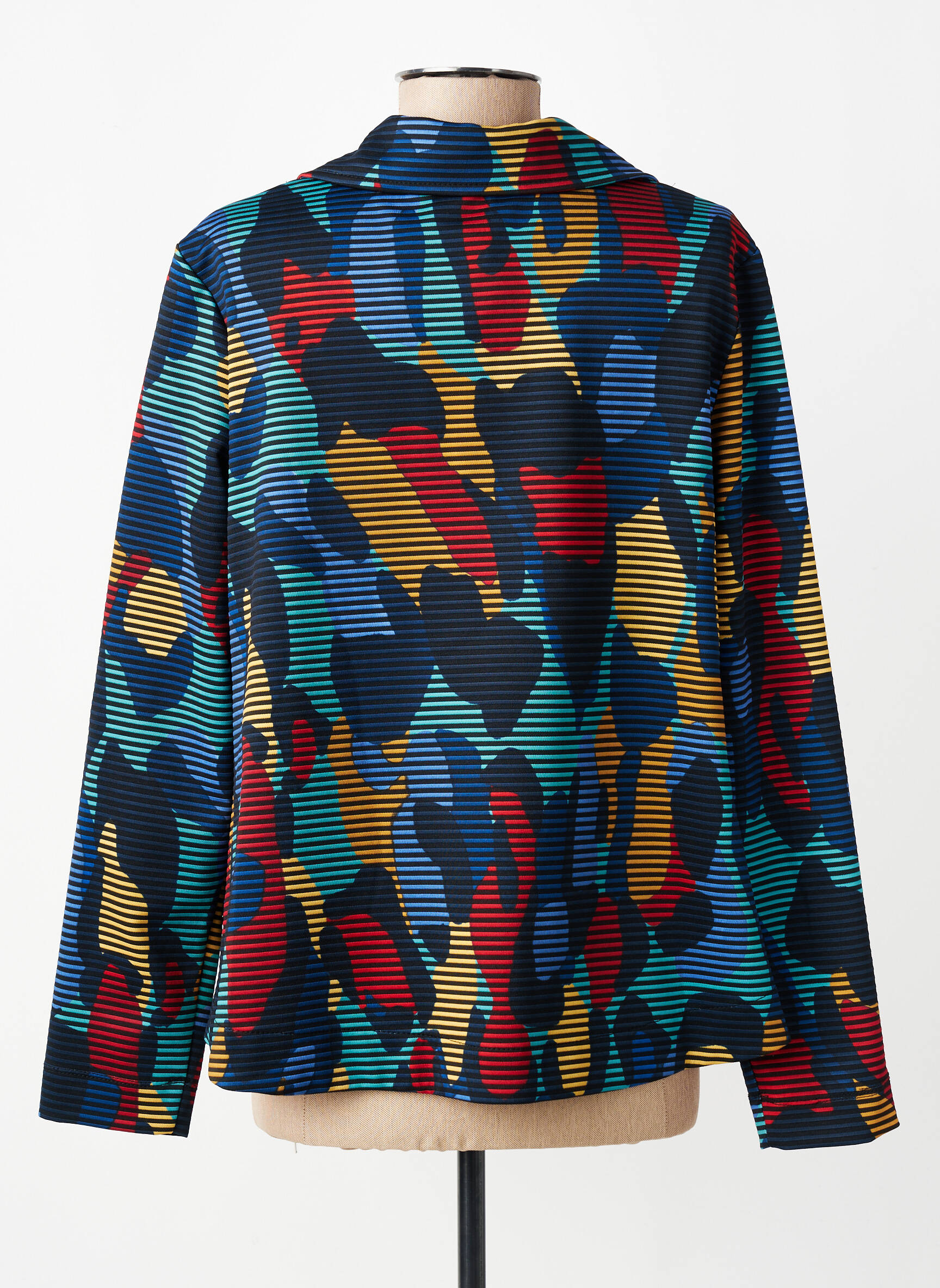 Blazer poches bleu ALEMBIKA femme