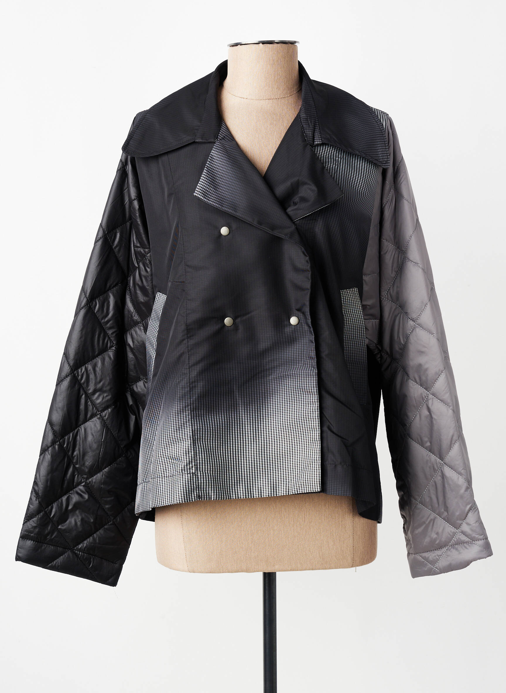 Doudoune manches longues sans capuche gris URBAN BY ALEMBIKA femme
