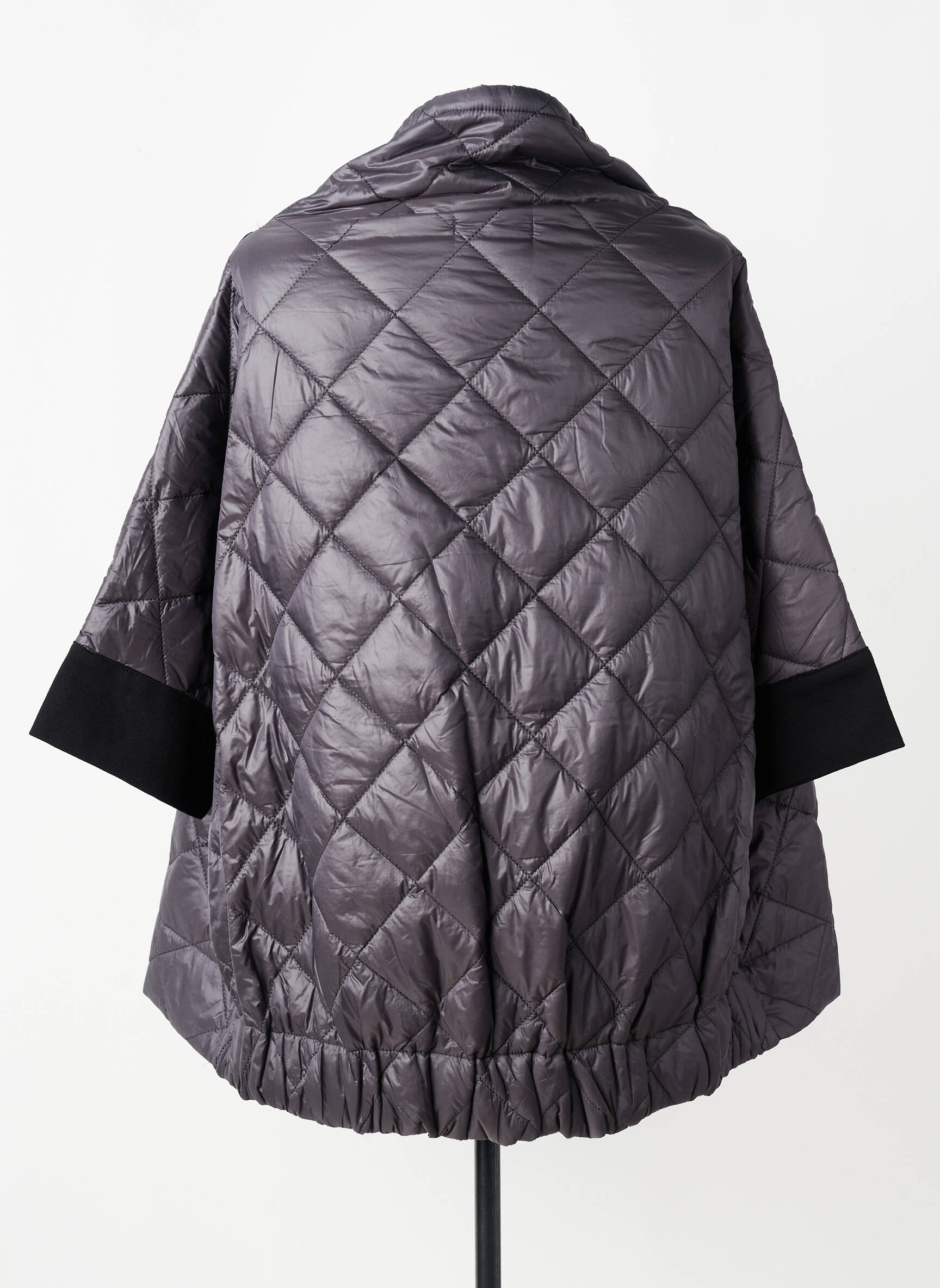 Doudoune poches sans capuche gris ALEMBIKA femme