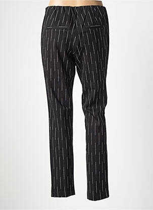 Pantalon slim taille élastique taille normale noir ALEMBIKA femme