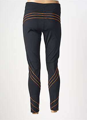 Legging effet matière satinée taille normale noir KOZAN femme