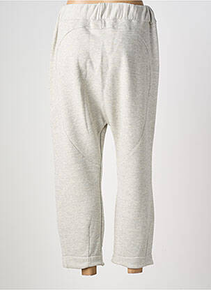 Pantalon 7/8 stretch taille normale gris GERSHON BRAM femme