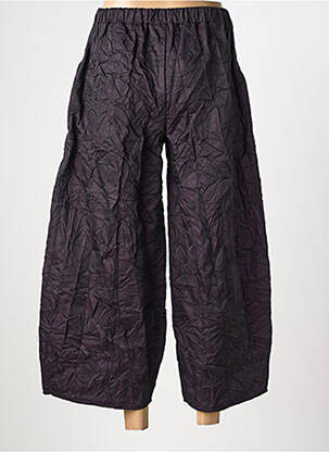 Pantalon 7/8 stretch taille normale violet KOZAN femme