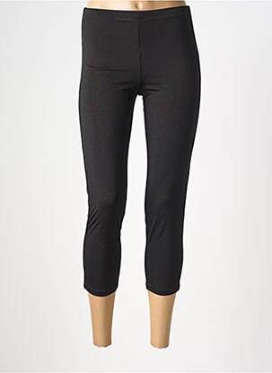 Legging effet matière satinée taille normale noir KOZAN femme