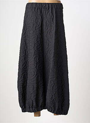 Jupe longue fermeture zippée au dos gris GERSHON BRAM femme