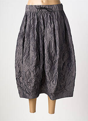 Jupe longue taille normale gris AMMA femme