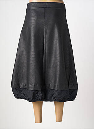 Jupe longue coupe évasée noir KOZAN femme