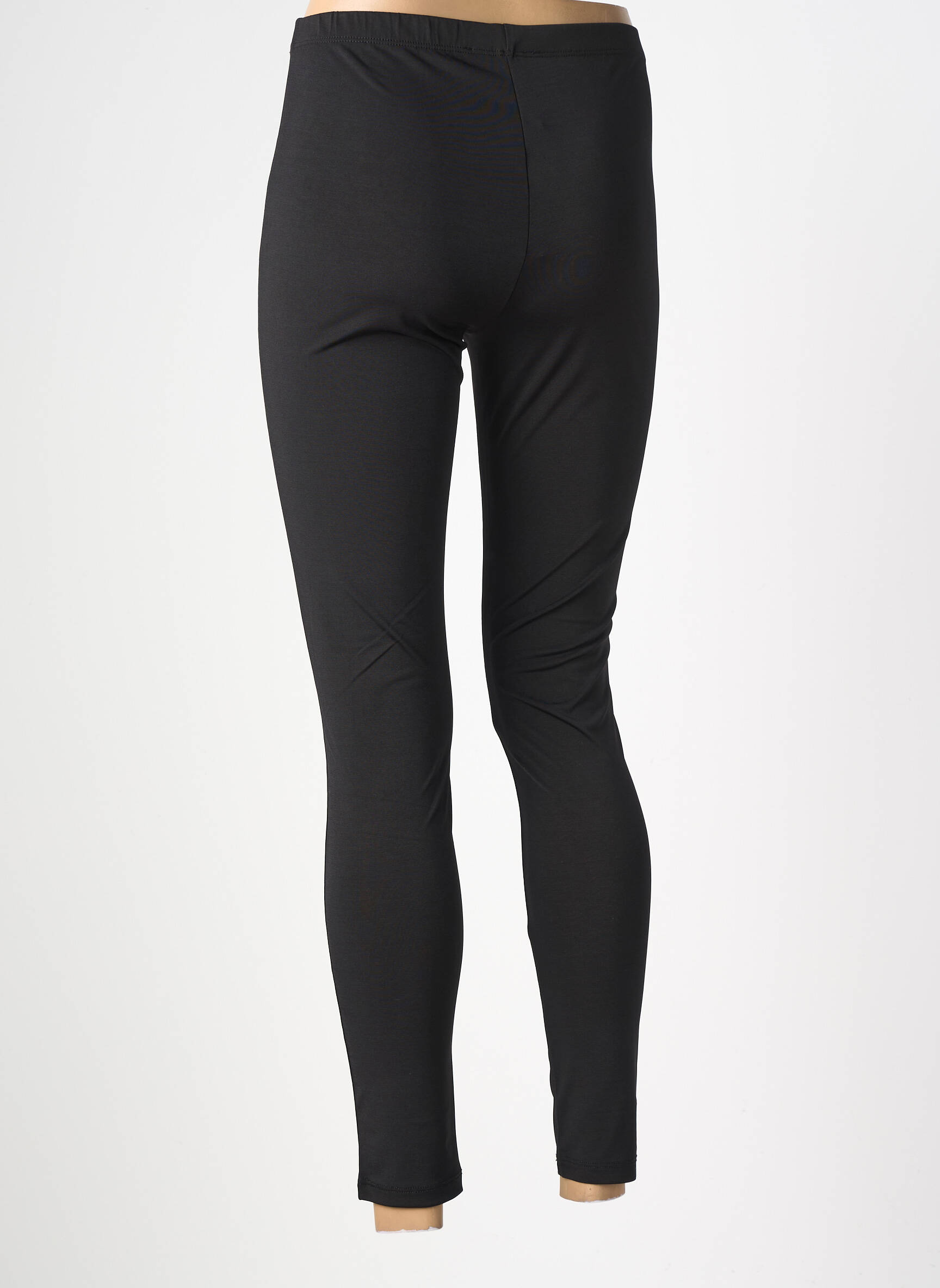 Legging tissage jersey taille normale noir KOZAN femme