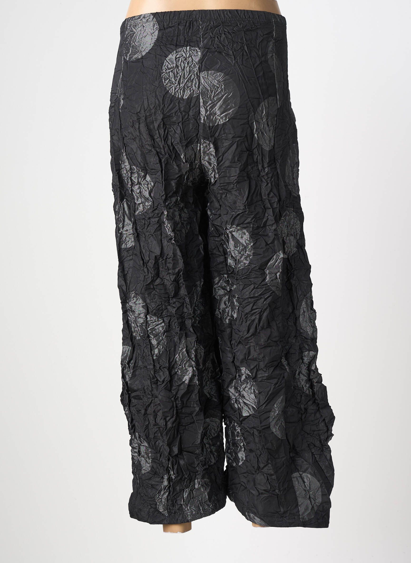 Pantalon 7/8 stretch taille normale gris KOZAN femme