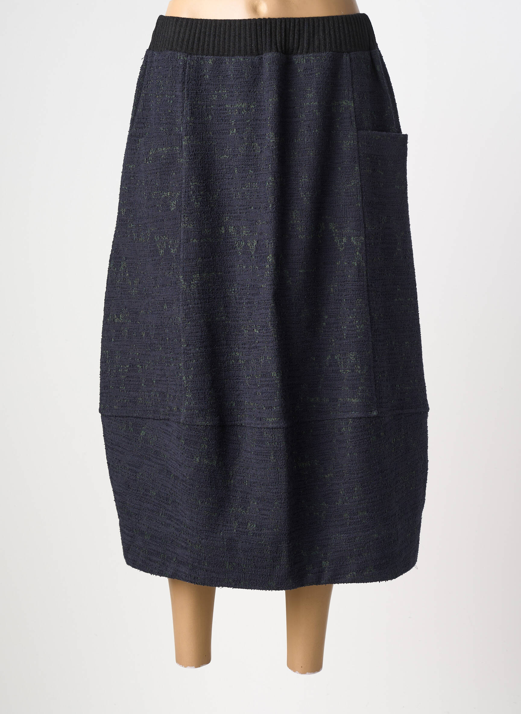 Jupe longue taille normale bleu GERSHON BRAM femme