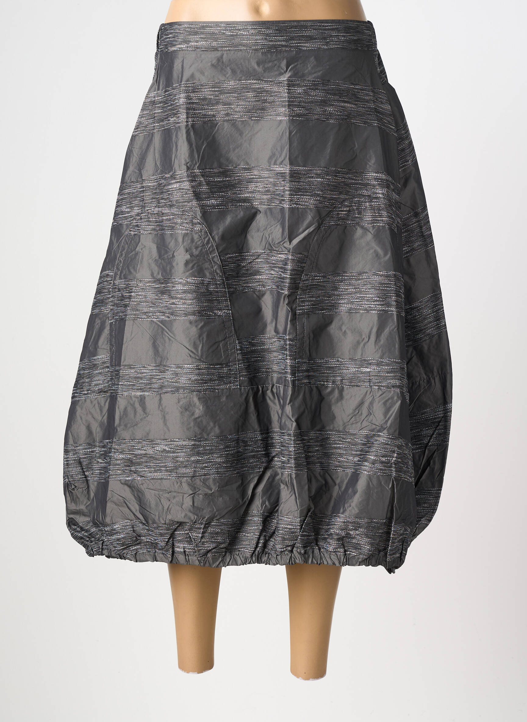 Jupe longue taille normale gris KOZAN femme