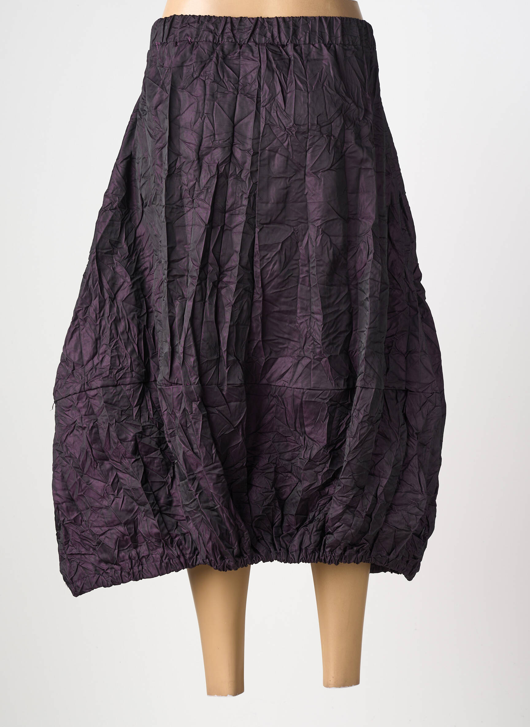 Jupe longue taille normale violet KOZAN femme