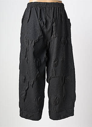 Pantalon large poches taille normale noir KOZAN femme