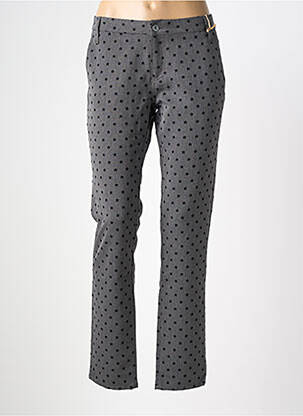 Pantalon slim taille normale taille normale gris PLEASE femme