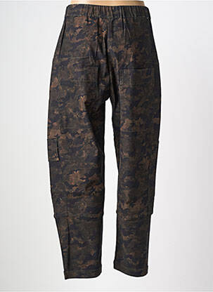 Pantalon cargo slim taille normale vert ALEMBIKA femme