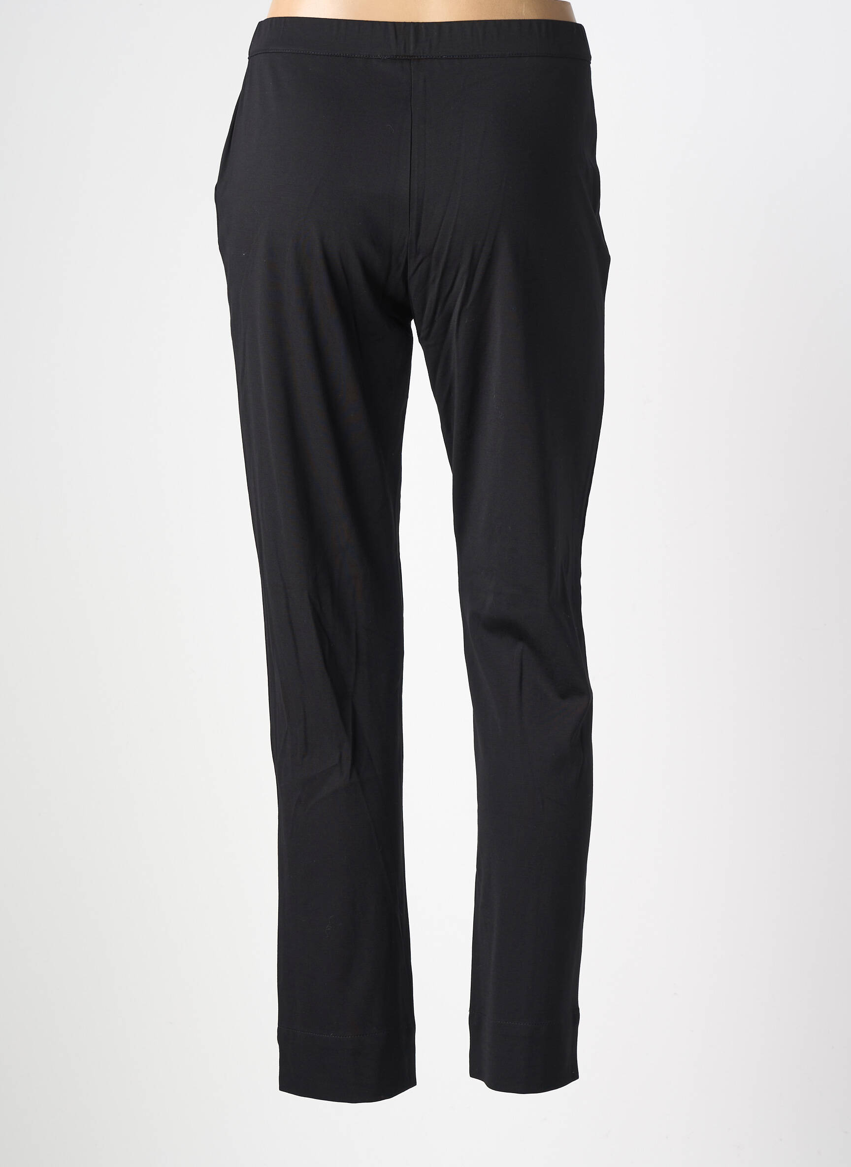 Pantalon slim stretch taille normale noir ALEMBIKA femme