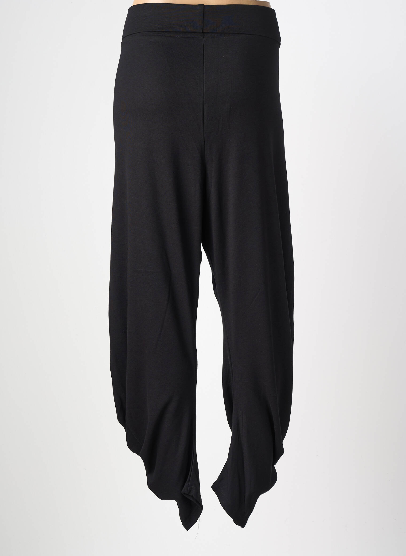 Sarouel stretch taille normale noir GERSHON BRAM femme