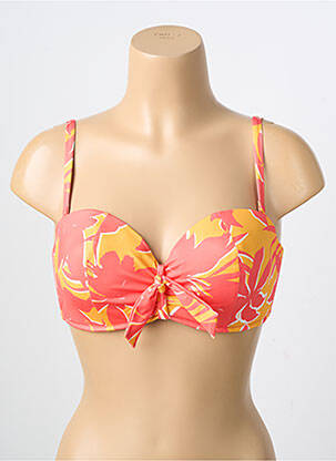 Haut de maillot de bain haut soutien-gorge moulé haut soutien-gorge moulé rose SIMONE PERELE femme