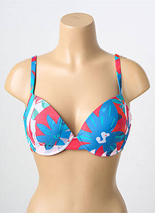 Haut de maillot de bain haut soutien-gorge moulé haut soutien-gorge moulé bleu SIMONE PERELE femme