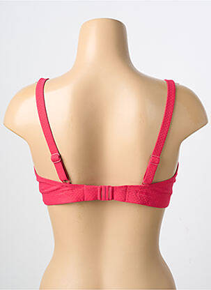 Haut de maillot de bain stretch haut soutien-gorge emboitant rose SIMONE PERELE femme