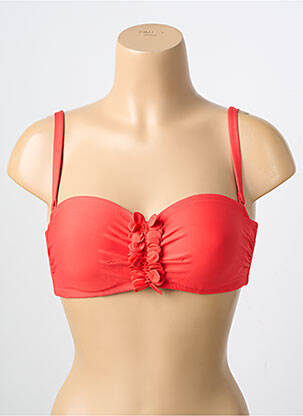 Haut de maillot de bain haut soutien-gorge emboitant haut soutien-gorge emboitant orange SIMONE PERELE femme
