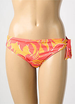 Bas de maillot de bain imprimé tie and dye bikini rose SIMONE PERELE femme