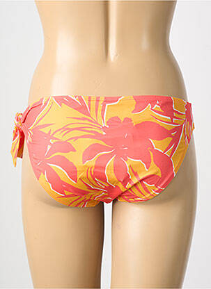 Bas de maillot de bain imprimé tie and dye bikini rose SIMONE PERELE femme