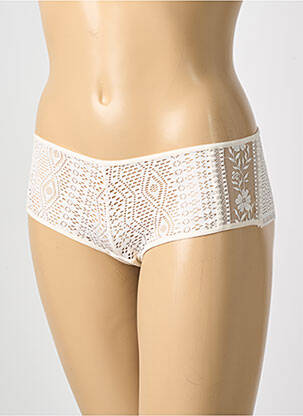 Shorty stretch blanc PASSIONATA femme